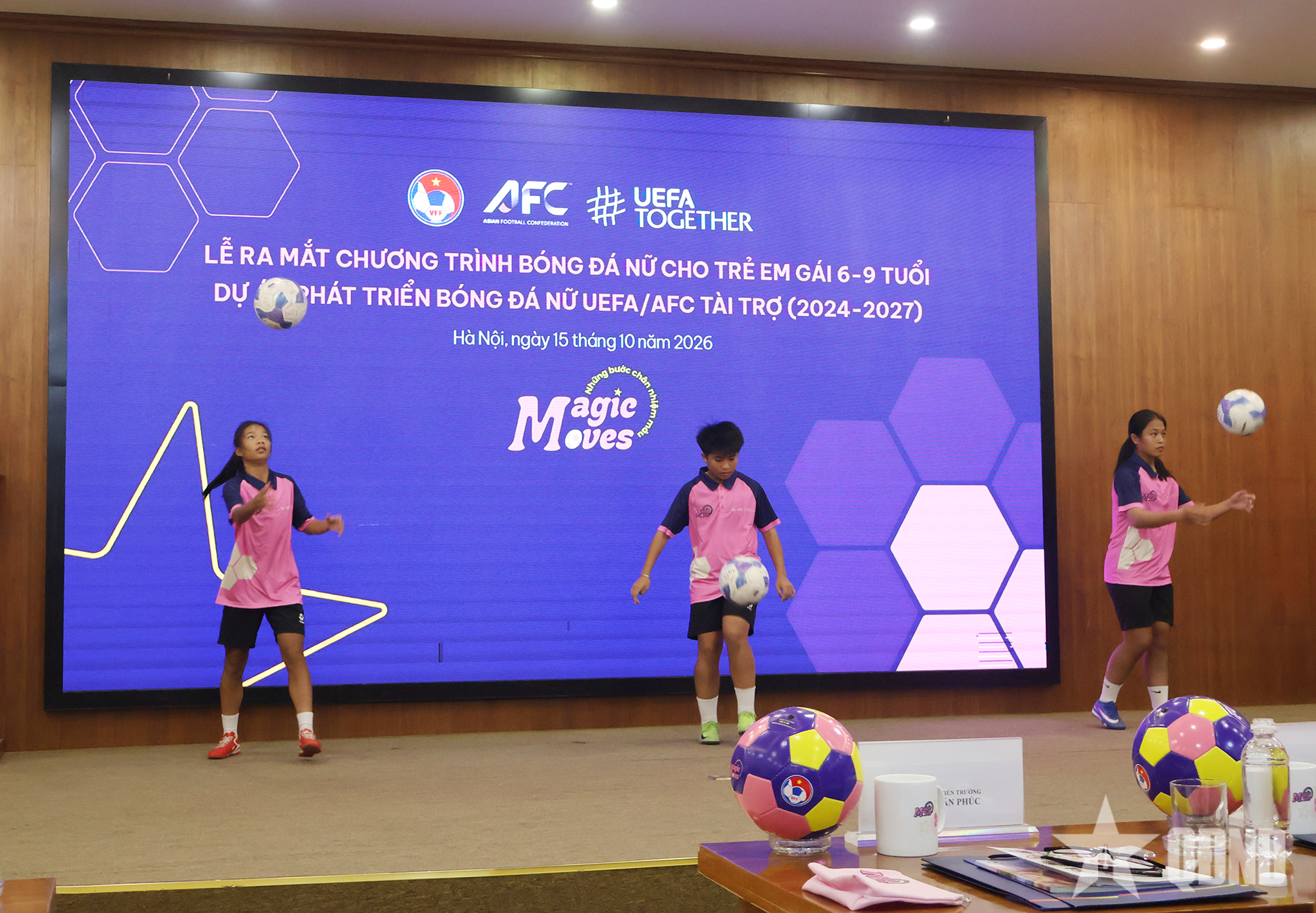 VFF ra mắt Chương trình phát triển bóng đá nữ trẻ em 

